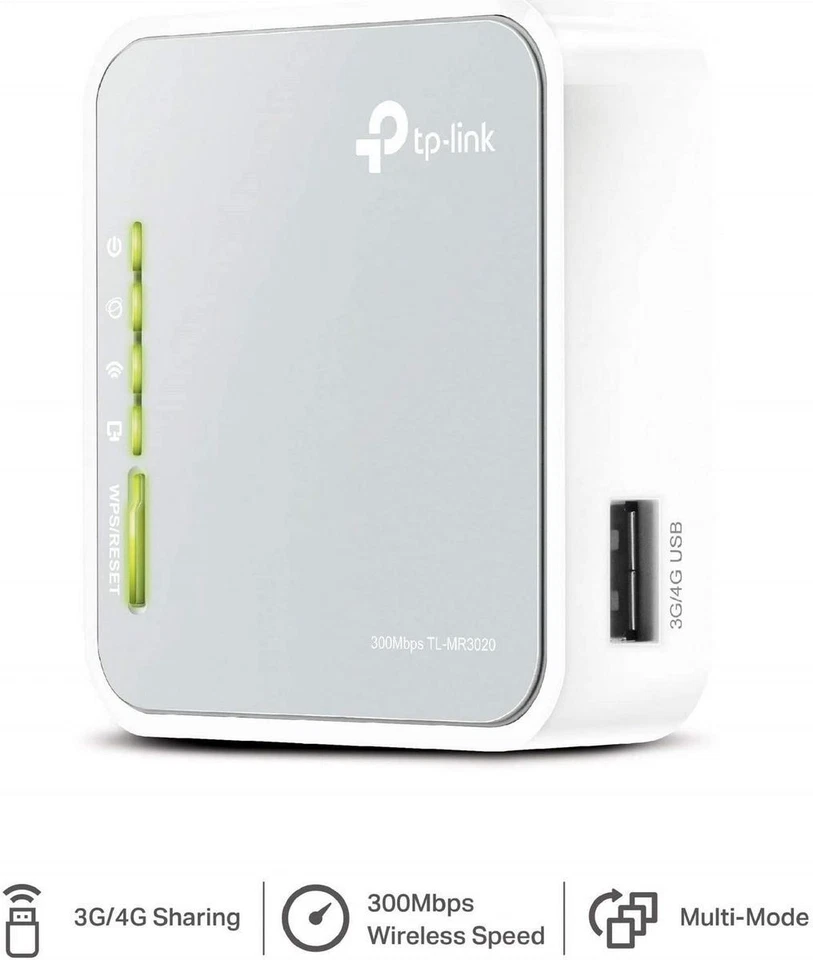 * TP-LINK WLAN Router Fast Ethernet Single Band (2.4GHz) 3G/4G - Immagine 3 di 4