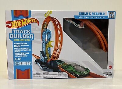 Pista Hot Wheels Track Builder Pista De Loop Glc90 - Mattel