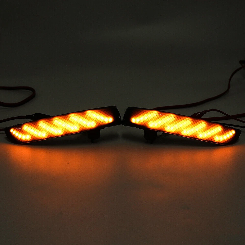 2x indicatori di direzione LED gialli indicatori di direzione luce scura per Ford Kuga II 13-19 - Immagine 4 di 4