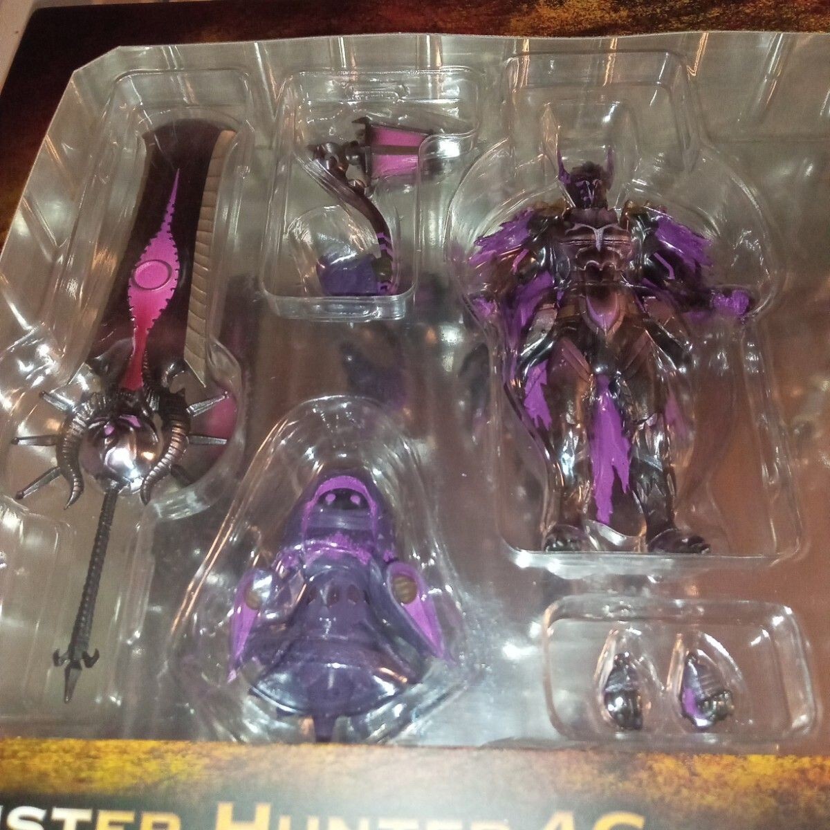ゲームキャラクター Monster Hunter 4G CFB Action Figure Monster Hunter 4G Cfb Action Figure 4 Type Set E-Capcom