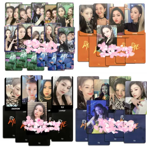 Kpop ITZY IT'z ME Wannabe Album Photocard Round Corner  Autograph Photo Cards