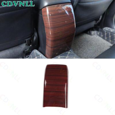 For Subaru Forester 2009-13 Red Wood Grain Rear Air Outlet Anti-Kick Panel Cover