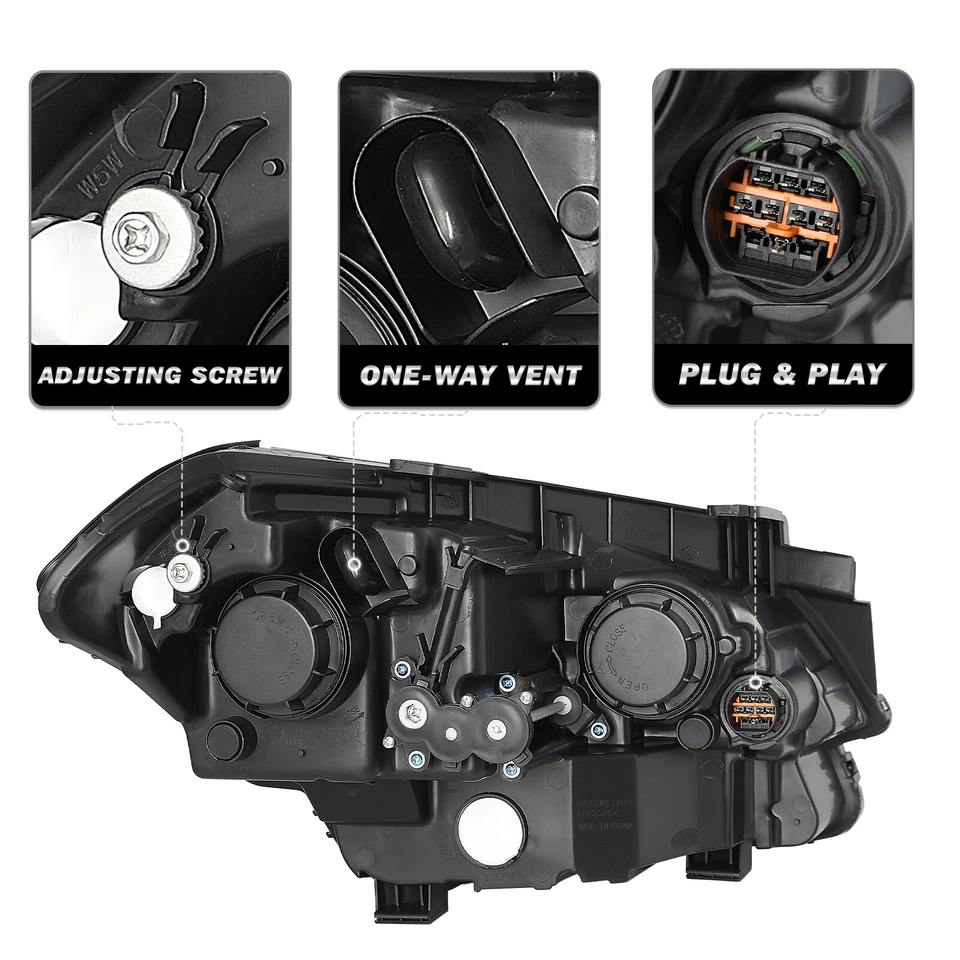 Faro halógeno lateral derecho pasajero para Kia Soul 2012-2013 Foto 3 de 4