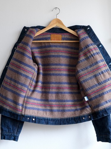 Chaqueta vaquera Warehouse & Co. 2002XX 1953 tipo II talla 40 *forrada con manta* - Imagen 3 de 8