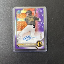 2022 Bowman Draft Jack Brannigan Chrome Auto #CDA-JBN Purple Refractor /250