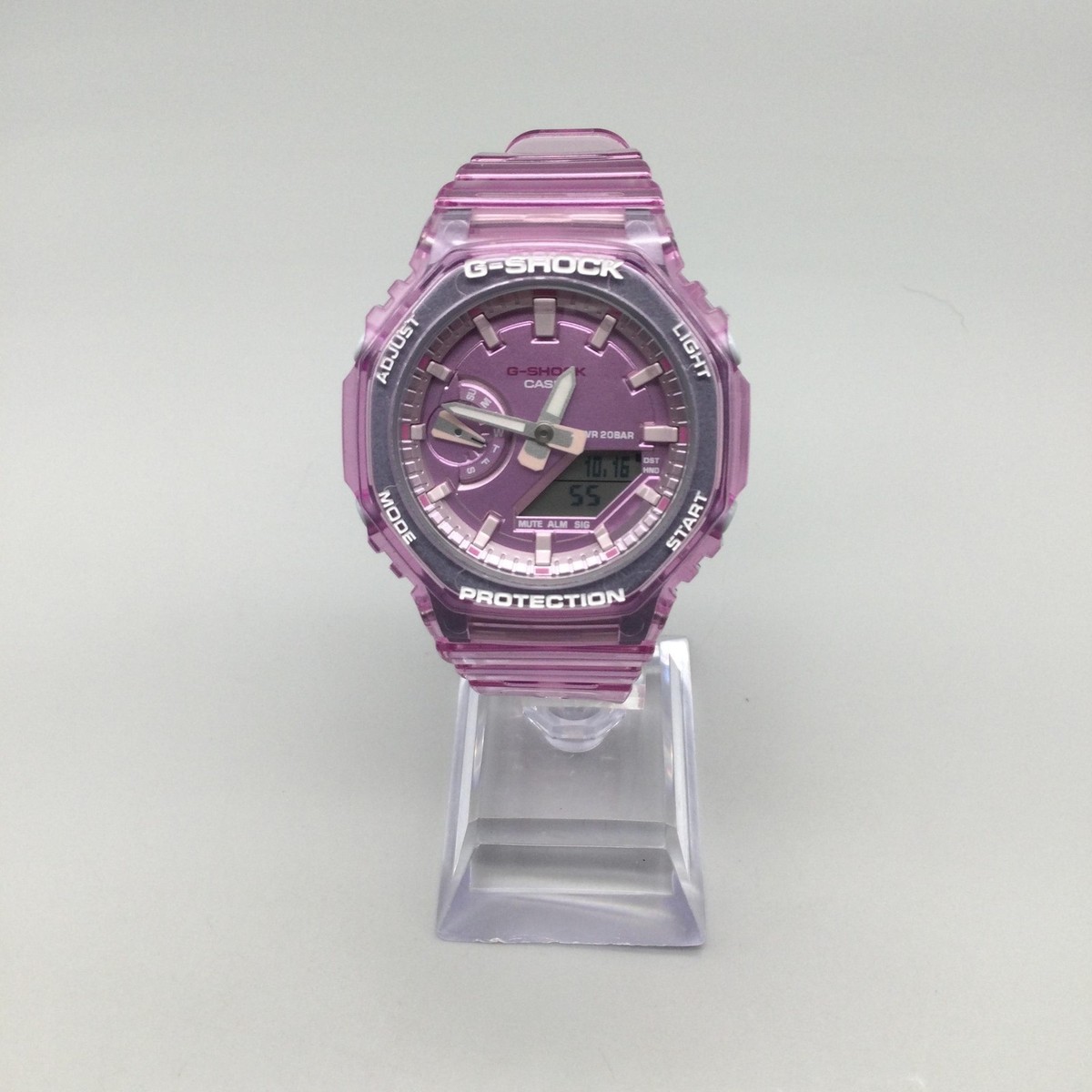 Casio G-Shock 5611 GMA-S2100SK Purple Carbon Core Guard Watch 43mm