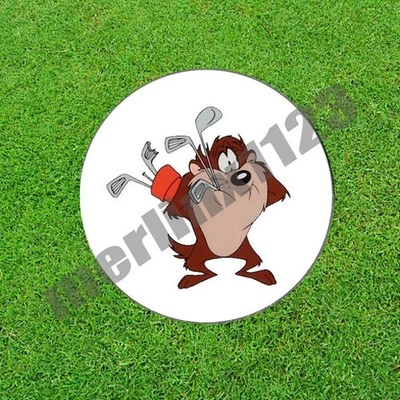 Bugs Bunny Taz Devil Looney Tunes Handmade Golf Ball Marker Novelty Gift