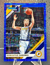 2019-20 Donruss Domantas Sabonis Blue Laser Press Proof #32/35 Pacers