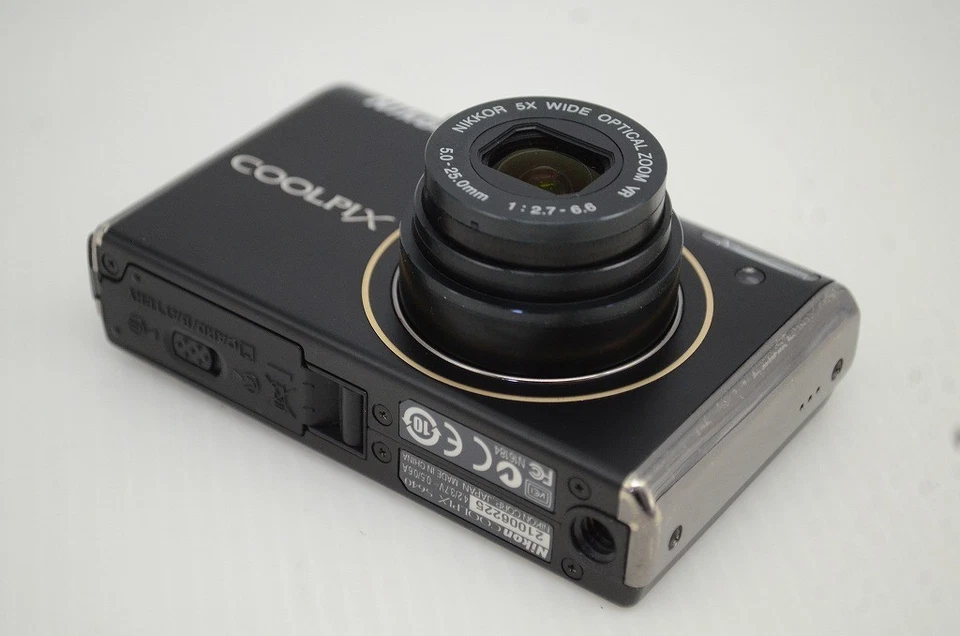 Cámara digital compacta Nikon COOLPIX S640 12,2 MP negra profunda con caja #251104a Foto 4 de 4