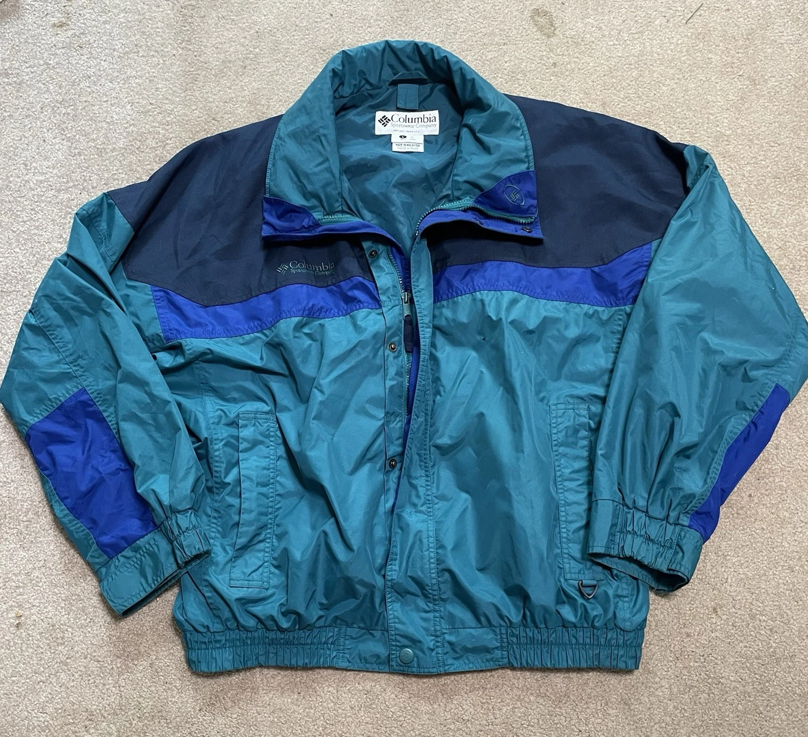 Vintage Columbia Bugaboo Winter Jacket Size Large With Some Small Stains