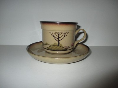 Denby Savoy Teetasse und Untertasse Top Zustand