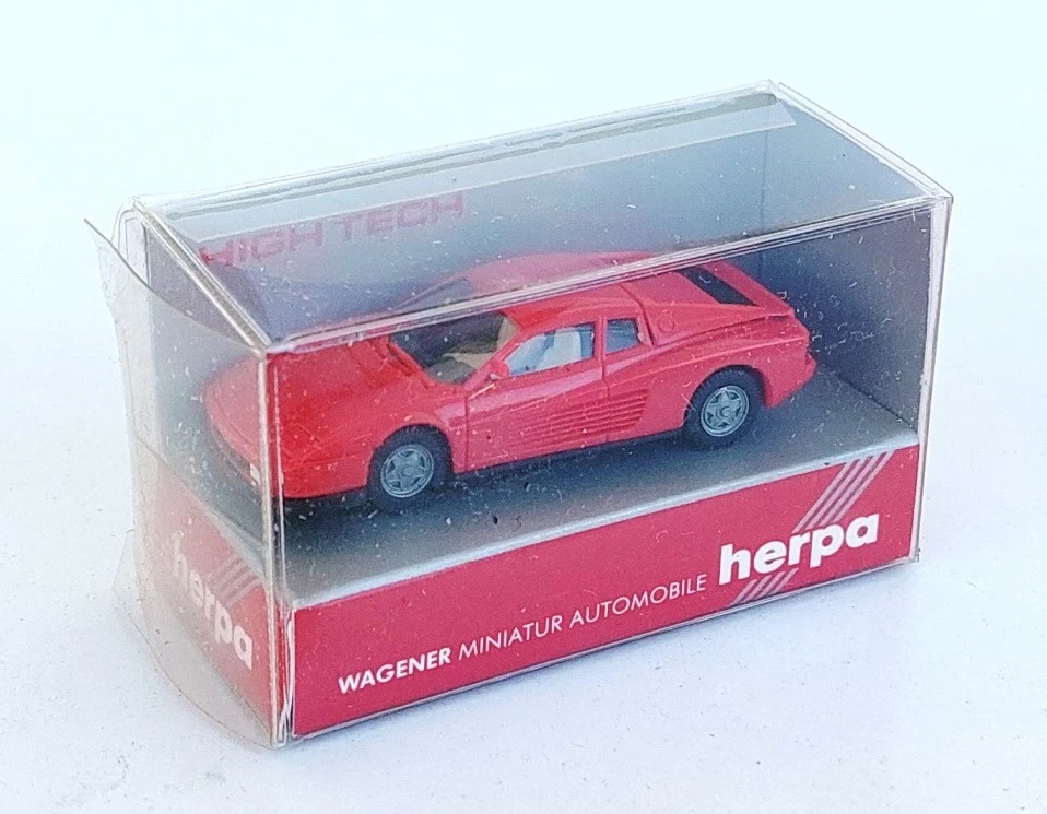 Herpa 1/87 #2500 Ferrari Testarossa - High Tech - Immagine 2 di 2