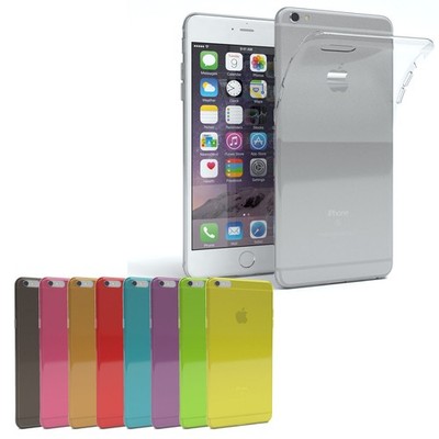 EAZY CASE Handyhülle für Apple iPhone 6 Plus 6s Plus Hülle Silikon Cover Slim