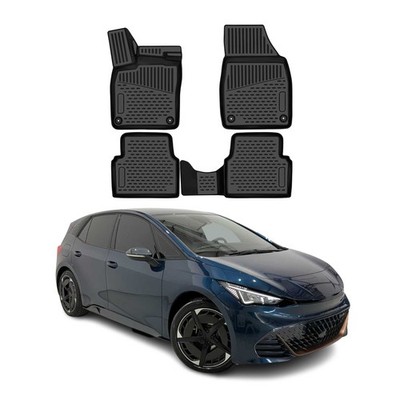 OMAC Gummimatten Fußmatten für Cupra Born 2022-2026 TPE Automatten Schwarz 4tlg