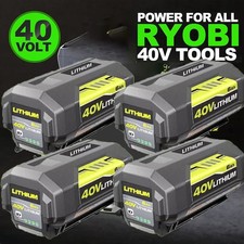 1-4X For RYOBI 40V 4.0Ah Lithium Compact Battery High Capacity OP40201 OP4050