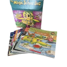 Magic School Bus INCOMPLETE 10 Books Out of 12 Set- PB books by Joanne Cole