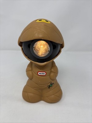 Vtg Little Tikes Halloween Mummy Flashlight, Groans - Tested