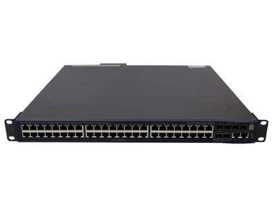 HP Switch 5500-48G-PoE+-4SFP HI 48xPoE+1Gb 4xSFP1Gb 2xSFP+10Gb Rack Ears JG542A - Photo 1/4