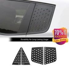 Front & Rear Window Triangle Glass Panel Cover for Jeep Renegade 16+ Accessories