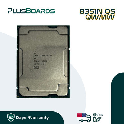 Intel Xeon Platinum 8351N QS  2.4GHz 36C LGA4189 54MB 225W Server CPU Processor