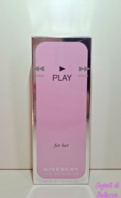 GIVENCHY PLAY FOR HER 75 ML Eau De Parfum Vaporisateur