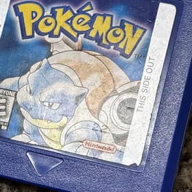 Pokemon Blue Red Yellow Gameboy Game Boy Authentic NEW BATTERY