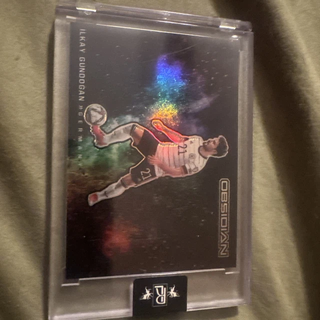 2021-22 Panini Obsidian Black Color Blast No.8 Ilkay Gundogan Case Hit! SSP