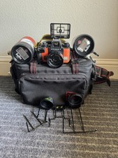 Nikon Nikonos V Underwater Film Camera w/ Nikkor 35mm f/2.5 Strobes WORKS