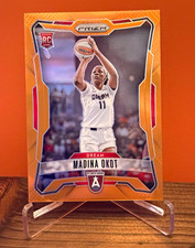 2026 WNBA Prizm Madina Okot #141 Orange Prizm /99 (RC) Atlanta Dream