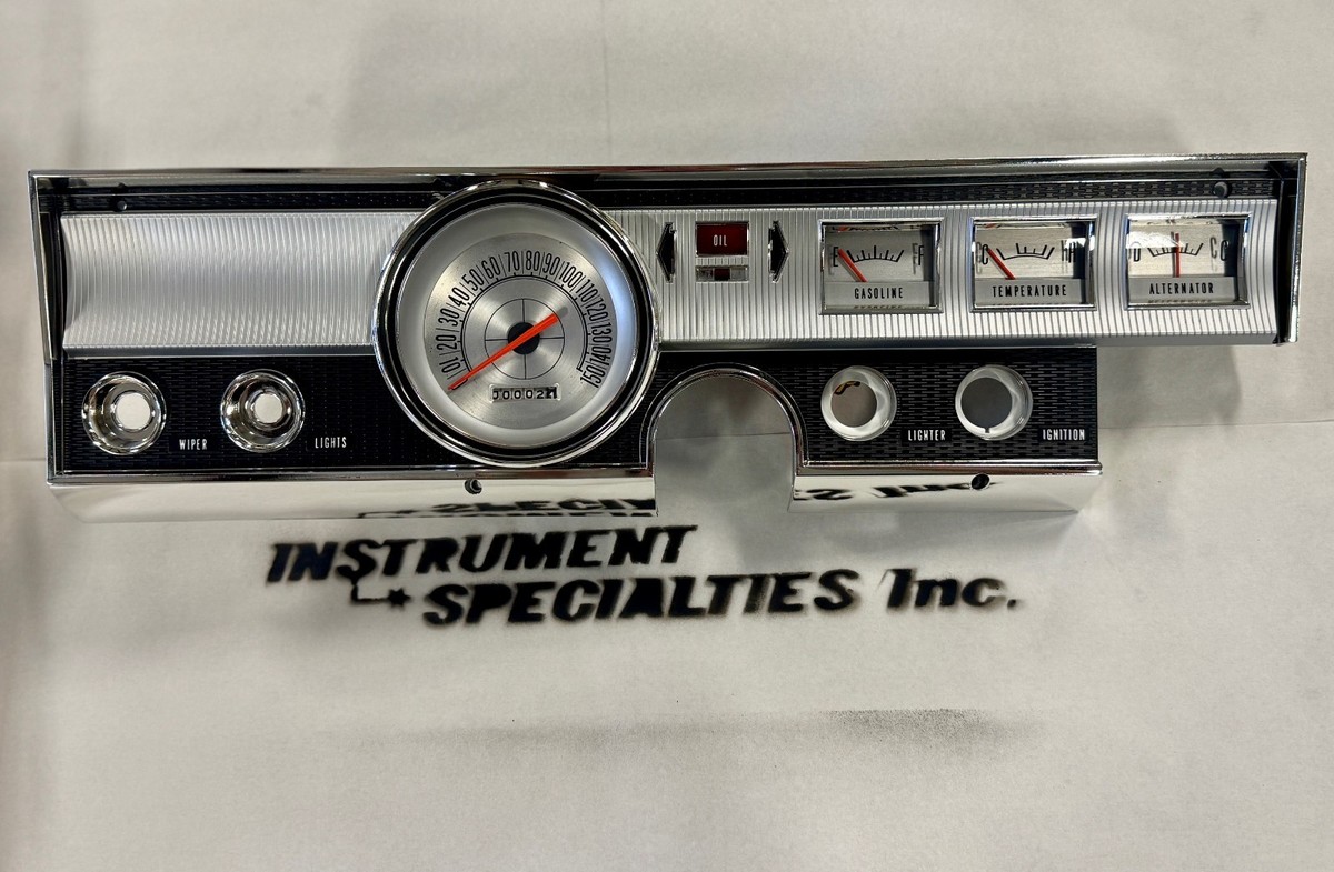 モーダ　170TVボード 1965 65 Dodge Dart GT 170 270 Gauge cluster like NOS 150 MPH
