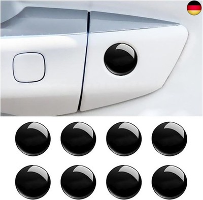 JNNJ 8 Pcs Autotürschloss Schlüssellochaufkleber, Auto Türschloss Schlüsselloch 