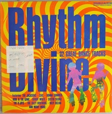 Various Rhythm Divine 32 Great Dance Tracks Vinyl Record 2LP VG/G+ DINTV22 1984