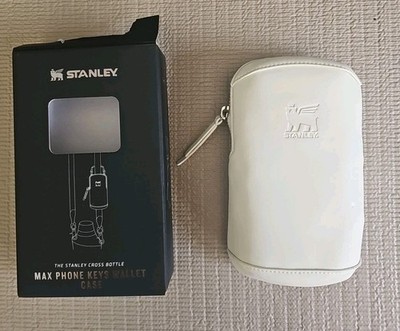 STANLEY Cross Bottle Essentials Case Max Phone Wallet, Keys Holder CREAM  NIOB