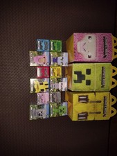 2025 McDonald's Minecraft Toys Collector's set with all 12 toys and 3 boxes