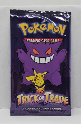 Nintendo Pokemon TCG Gengar BOOster Trick Or Trade Trading Card Game SEALED 2022