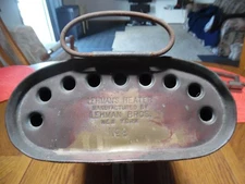ANTIQUE NEW YORK LEHMAN'S BROS NO 11 BUGGY CHARCOAL CARRIAGE FOOT WARMER W/BRASS