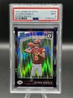 2024 Panini Donruss Optic - Rated Rookie Jayden Daniels #248 Purple Shock (RC)