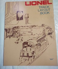 1975 Lionel Track Layout Book "O27" VINTAGE.