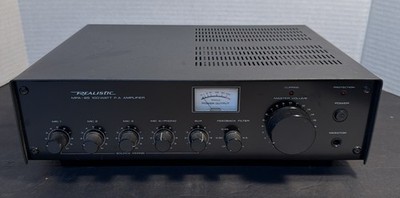 Realistic MPA-95 100 Watt P.A. Model No. 32-2036 Amplifier Aux