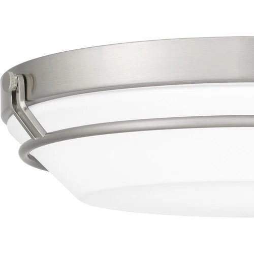Brushed Nickel LED Flush Mount from the Dunbar Collection - Picture 5 of 5