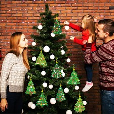 Weihnachtsbaum Bastelset Karten Aufkleber Kreativset Kinderspielzeug
