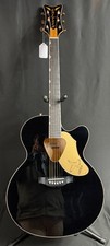 Gretsch G5022CBFE Rancher Falcon Jumbo Acoustic-Electric Guitar Gloss Black