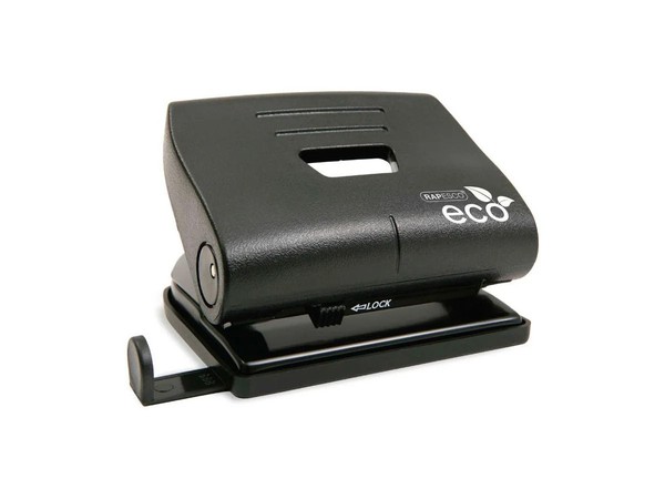 Rapesco Locher Eco Medium, Stanzleistung: 22 Blatt, Schwarz 1 Bis 40X Spare 67%-image