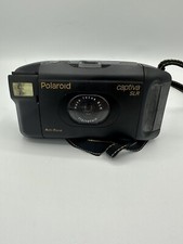 Vintage POLAROID Captiva SLR Instant Film Camera- UNTESTED - May Need Batteries