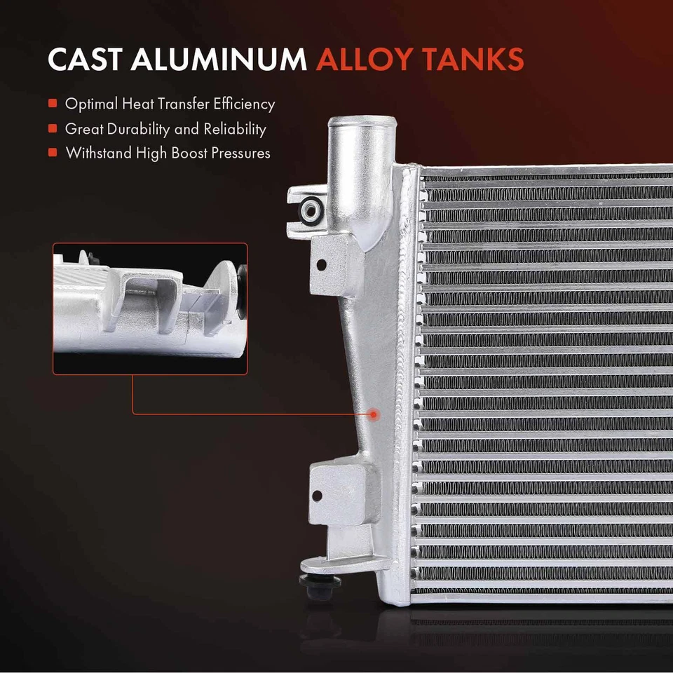 Intercooler para Chevy Express 2500 Express 3500 06-16 GMC Savana 4500 6,6 L Turbo Foto 4 de 4