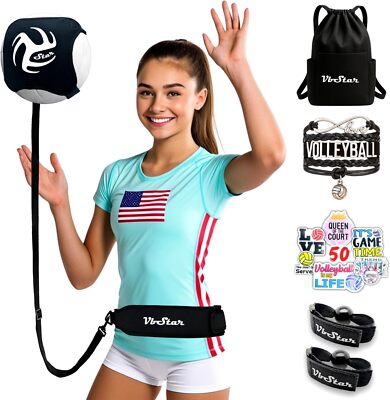 Volleyball Training Equipment Aids - Easily practice serves, set shots and dunks
