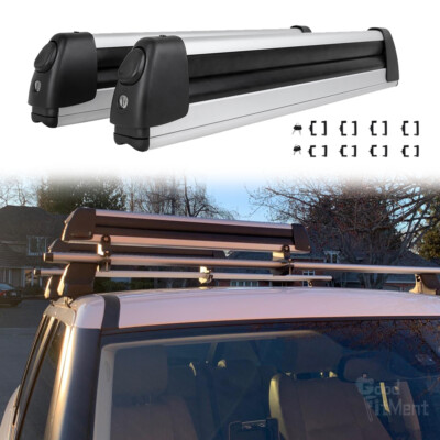 For Lexus GX460 2010-2023 Ski Snowboard Carrier Roof Rack Cross Bars ...