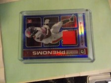 2020 Donruss Optic KeShawn Vaughn Rookie Phenoms Hyper Blue Prizm Jersey 