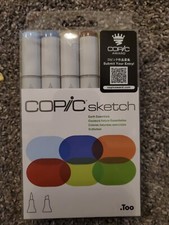 Copic Markers Sketch Marker 6/Pkg Earth Essentials