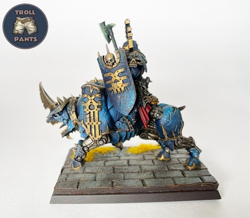 Warhammer Old World - Warriors of Chaos on Juggernaughts - Pro Painted - Picture 3 of 7